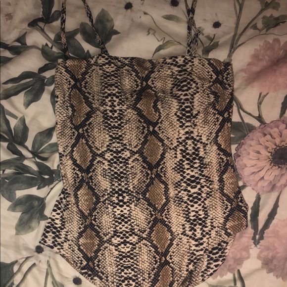 princess poly snake print body suit 🐍 👑 - Picture 4 of 5